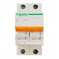 (2P 25A) Автоматический выключатель Schneider Electric ВА63 С